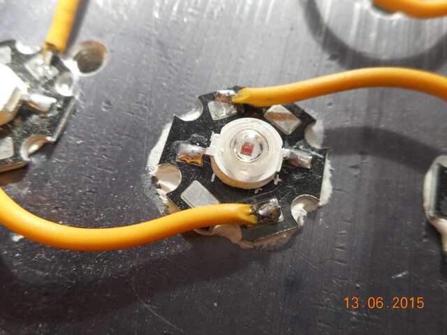 LED 60w из трехваттных светодиодов