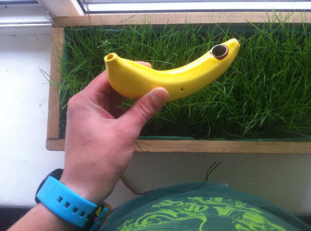 Banana pipe