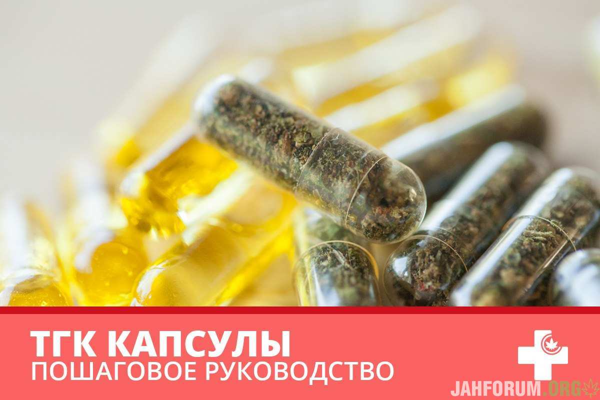 Капсулы THC – удобный способ принимать каннабиноиды